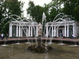Other part of Peterhof's garden